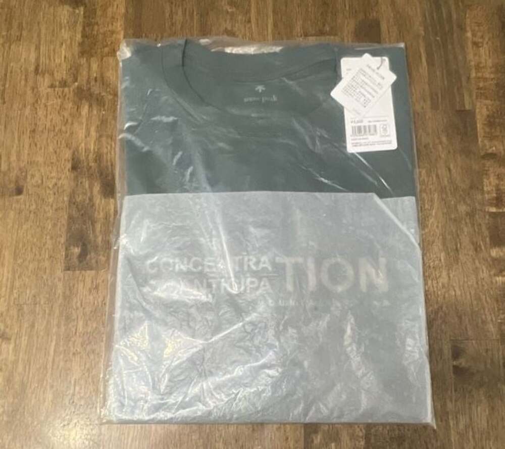 Snow Peak Graphic T-Shirt Green Concentration Anticipation